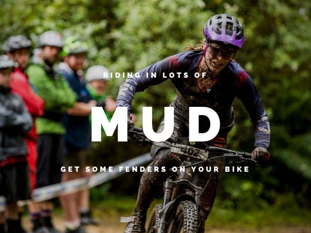 Get some Fenders on your bike.