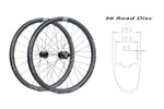 BOYD 36mm Carbon Disc wheelset