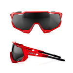 Speedtrap Matte Red - Matte red mirror