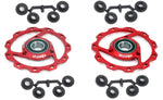 Ultralight derailleur pulleys