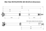 BikeYoke Revive Dropper Post 31.6mm