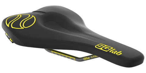 SQlab Ergowave 611 Active S-Tube MTB Saddle "Flow Yellow" Edition