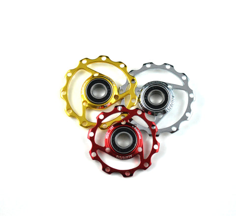 Ultralight derailleur pulleys 10t
